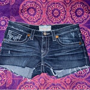 Big Star Dark Blue Jean Shorts